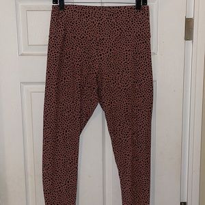 PINK Leopard print leggings